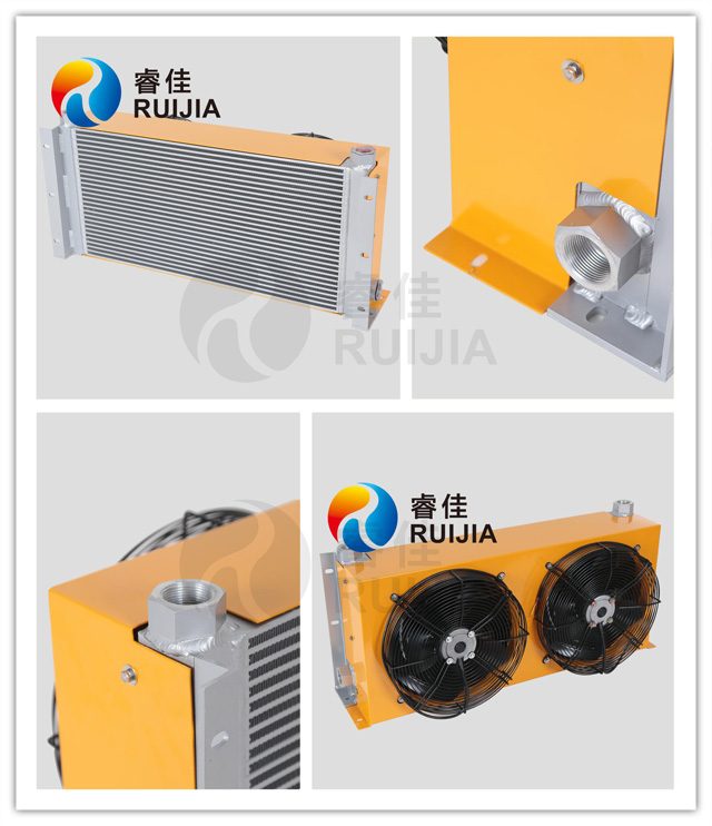 【西安】睿佳液压油双<font color='red'>风扇冷却器</font>RJ-406L，液压系统的保护伞！